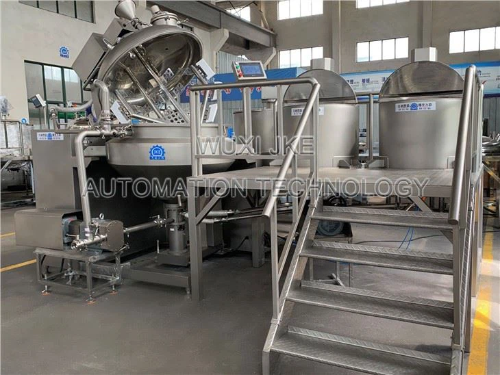 Mayonèz Vacuum Emulsifying Machine
