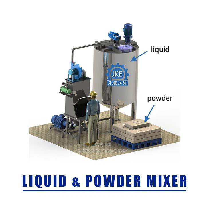 Poud likid mixer