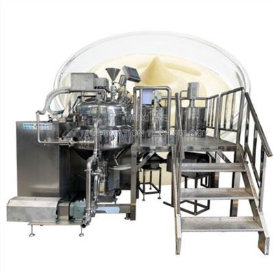 Otomatik Vacuum Homogenizing Emulsifyan