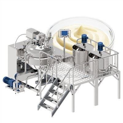 Mayonnaise Vacuum Homogenizer Emulsifier