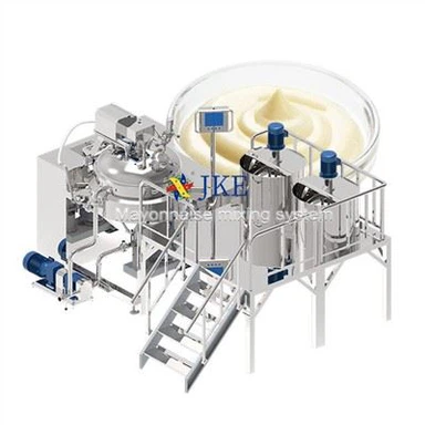 Melanje machin Lotion Vacuum Mixer