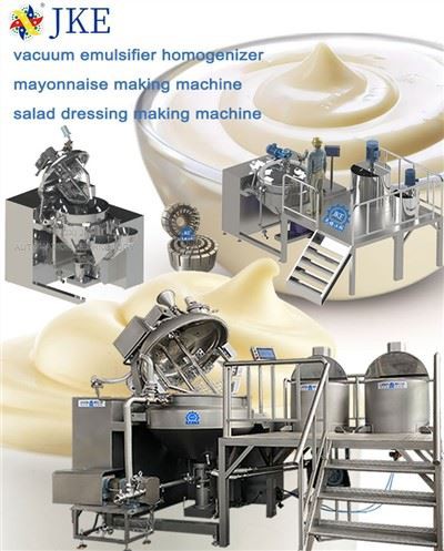 Liy pwodiksyon emulsyon mayonèz asye pur