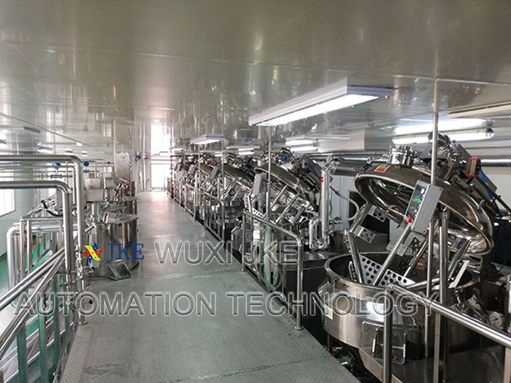 Vacuum Emulsifying machin