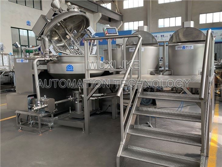 Vacuum Emulsifying Mixer Homogenizer