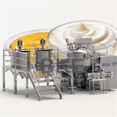 Mayonèz fè machin vakyòm emulsifyan mixer